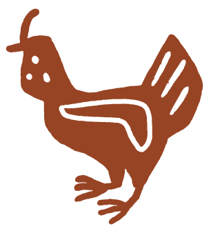Brasa’s brown chicken illustration