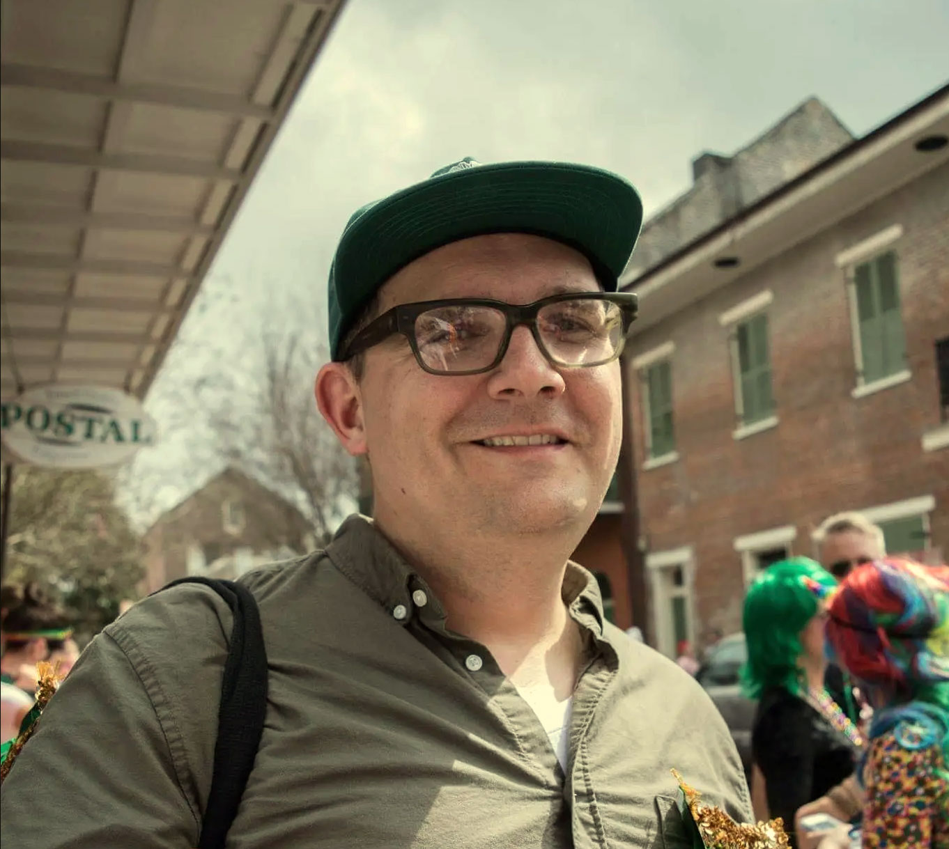 Jonah P. Langenbeck outdoors in New Orleans